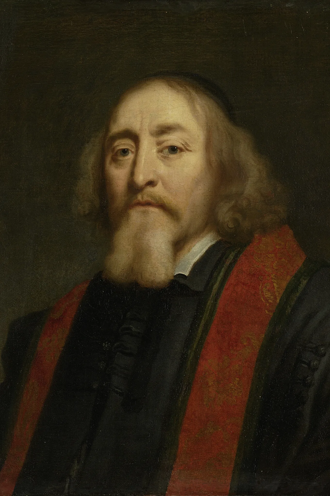 Portrét Jana Amose Komenského, olejomalba Jürgena Ovense, Rijksmuseum Amsterdam